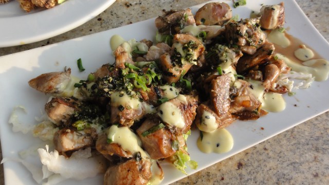 Sam Choy's "famous" fried poke